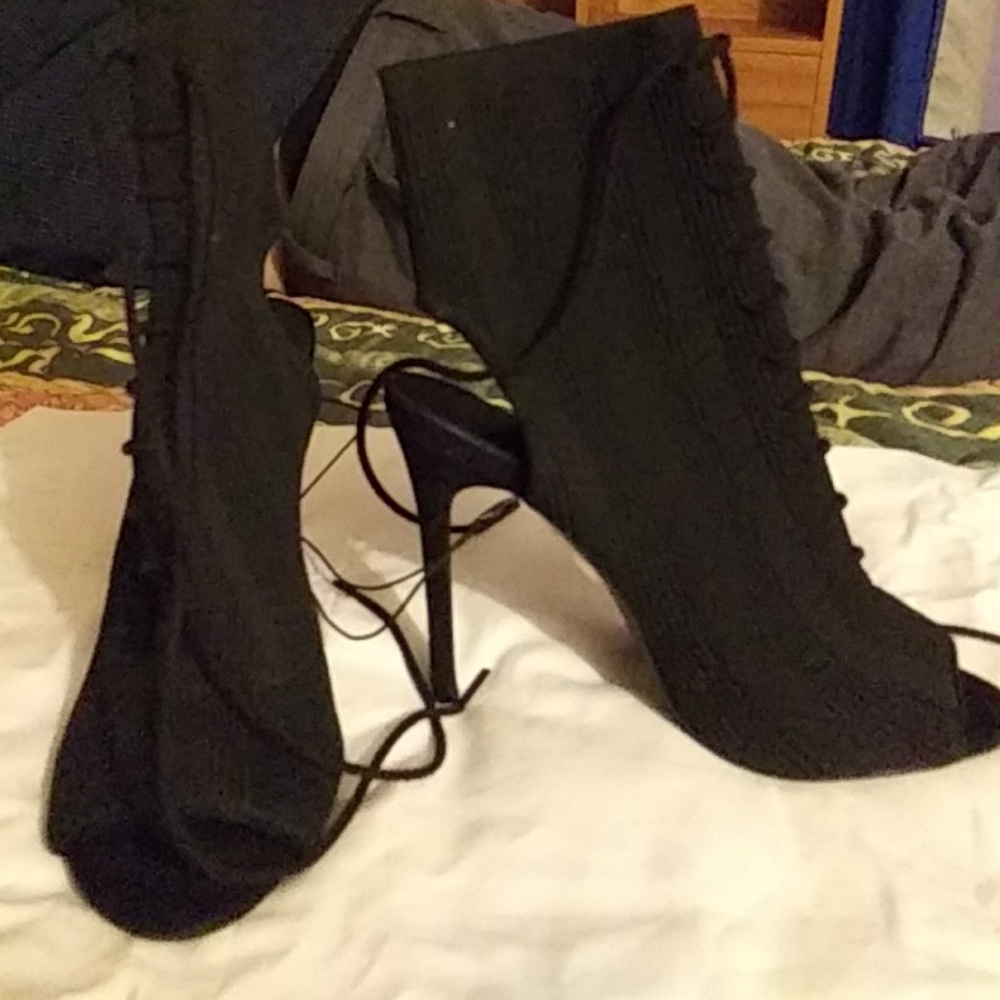 Heeled boots from topshop